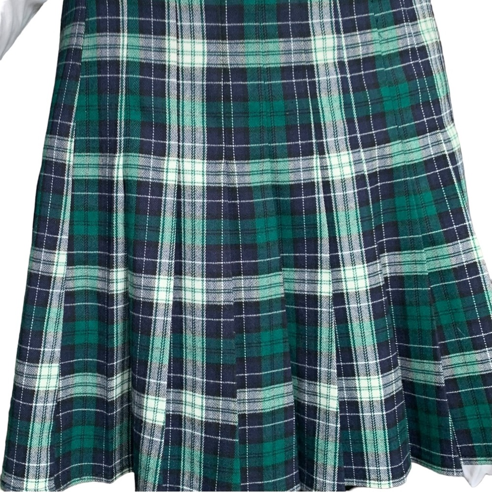 Brandy Melville Dana Plaid Pleated Mini Skirt - Picture 5 of 8